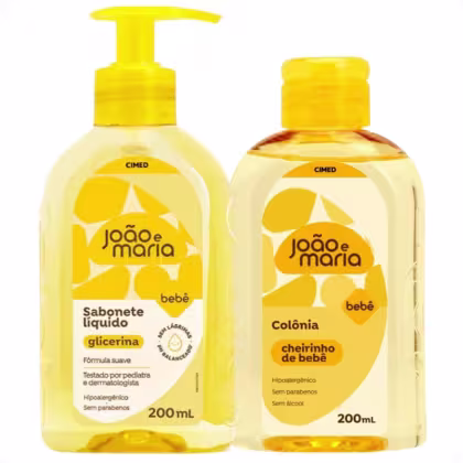 Imagem do produto Kit Cimed Bebê João e Maria Banho (2 Produtos)