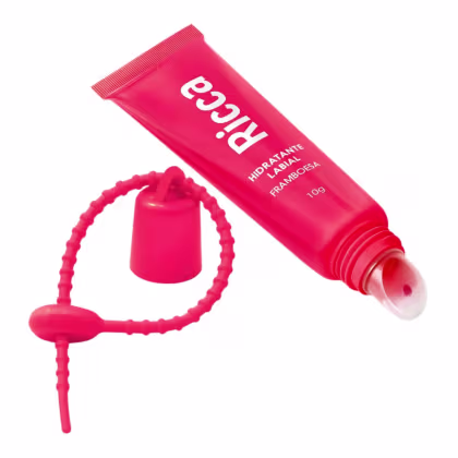 Imagem do produto Hidratante Labial Ricca Efeito Gloss Framboesa 10g