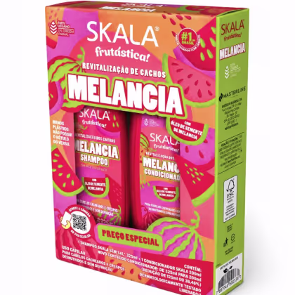 Imagem do produto Kit Skala Frutástica Melancia: Shampoo 325ml e Condicionador 200ml