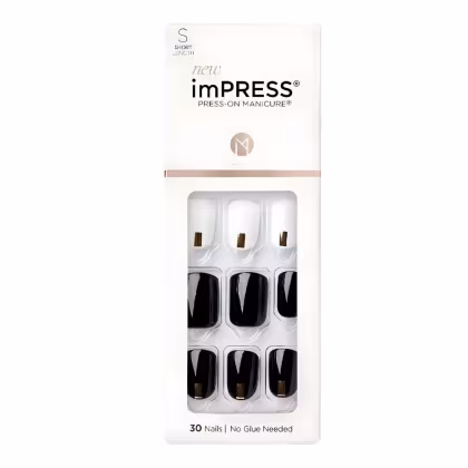 Imagem do produto Unhas Postiças imPress Kiss Ny Midnight Drive KIM004