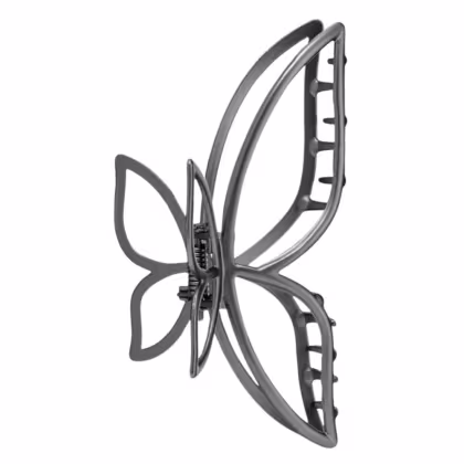Imagem do produto Piranha Para Cabelo Proart Metal Black Borboleta Pdc64b