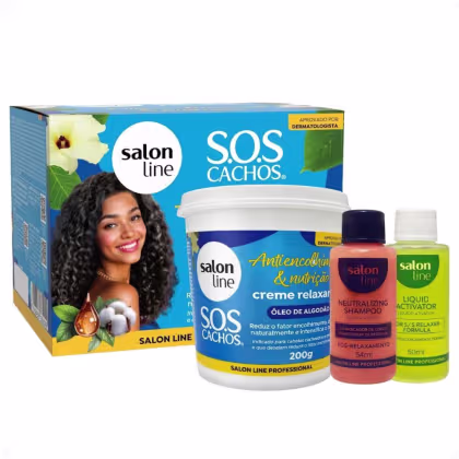 Imagem do produto Creme Relaxante Salon Line Sos Cachos Óleo de Algodão