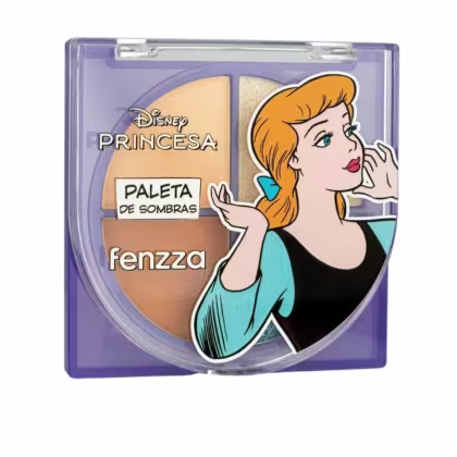 Imagem do produto Paleta De Sombras Fenzza Disney Princesa Cinderela Dis103