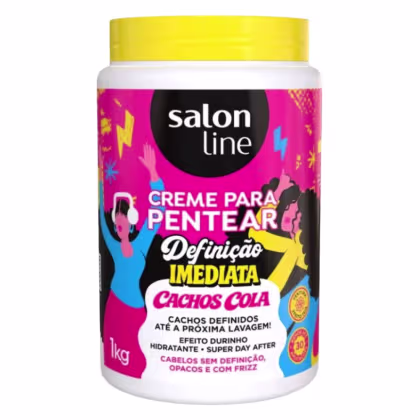 Imagem do produto Creme Para Pentear Salon Line Definição Imediata Cachos Cola 1kg