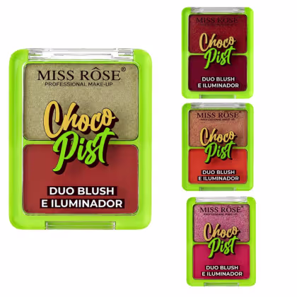 Imagem do produto Duo Blush e Iluminador Miss Rôse Chocopist 8g 3