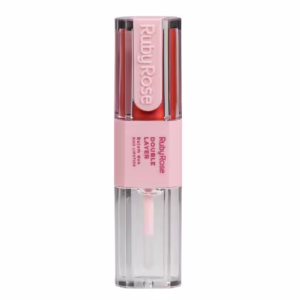 Imagem do produto Batom Duo Ruby Rose Double Layer DL10 HB-L6102-1