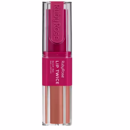 Imagem do produto Batom Duo Ruby Rose Lip Twice LT60 HB-L6101-6