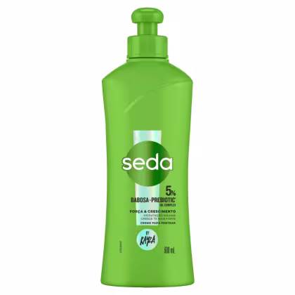 Imagem do produto Creme Para Pentear Seda By Rayza Babosa-Prebiotic Força e Crescimento 300ml