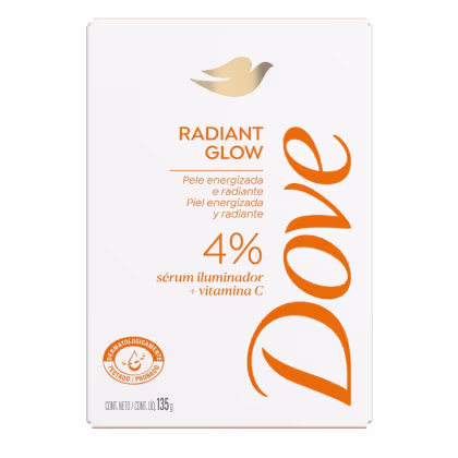 Imagem do produto Sabonete Corporal Dove Radiant Glow Sérum Iluminador e Vitamina C 135g