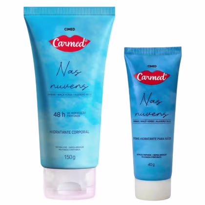 Imagem do produto Kit Carmed Nas Nuvens: Hidratante Corporal 150g e Creme Para Mãos 40g