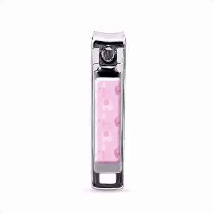 Imagem do produto Cortador de Unha Infantil Ricca Baby Rosa Cód:740