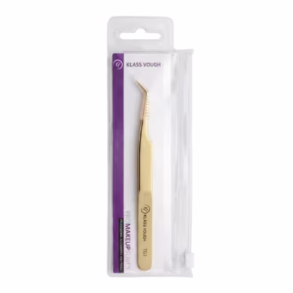 Imagem do produto Pinça para Alongamento de Cílios Klass Vough Tg3
