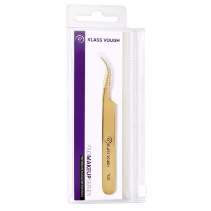Imagem do produto Pinça para Alongamento de Cílios Klass Vough Tg5