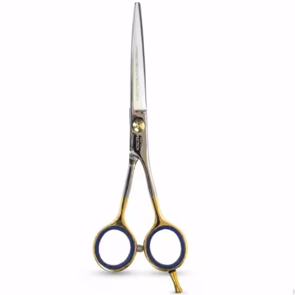 Imagem do produto Tesoura Profissional Mega Precision Golden Fio Navalha 6 P150-6fn