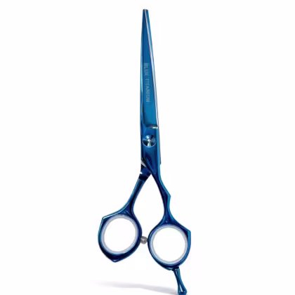 Imagem do produto Tesoura Profissional Mega Kasho Blue Titanium Fio Navalha 5 K5360-5