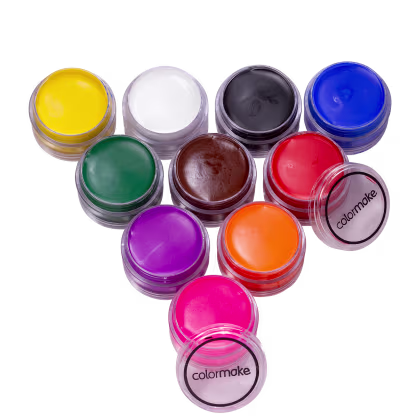 Imagem do produto Kit Colormake Tinta Facial Cremosa (10 Unidades)