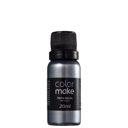 Imagem do produto Colormake Metálica Prata - Tinta Líquida 20ml