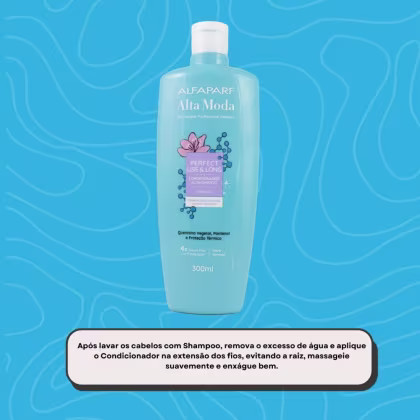 Imagem do produto Alfaparf Alta Moda Perfect Liss&Long Condicionador 300ml