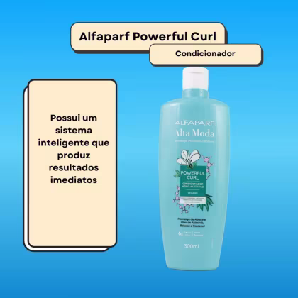 Imagem do produto Alfaparf Alta Moda Powerful Curl Condicionador 300ml