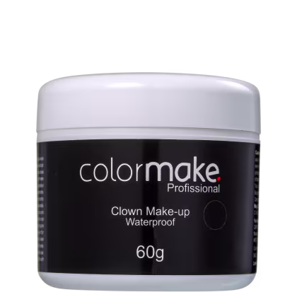 Imagem do produto Colormake Clown Makeup Preto - Tinta Cremosa 60g