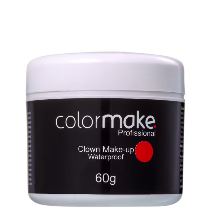 Imagem do produto Colormake Clown Makeup Vermelho - Tinta Cremosa 60g