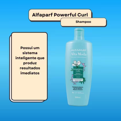 Imagem do produto Alfaparf Alta Moda Powerful Curl Shampoo 300ml