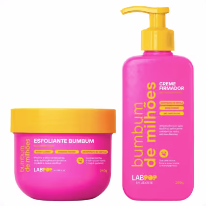 Imagem do produto Kit LabPop by Labotrat Bumbum de Milhões: Esfoliante BumBum e Creme Firmador 240g