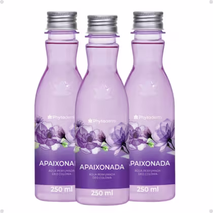 Imagem do produto Kit Phytoderm Apaxonada: 3 Águas Perfumadas Deo Colônia 250ml