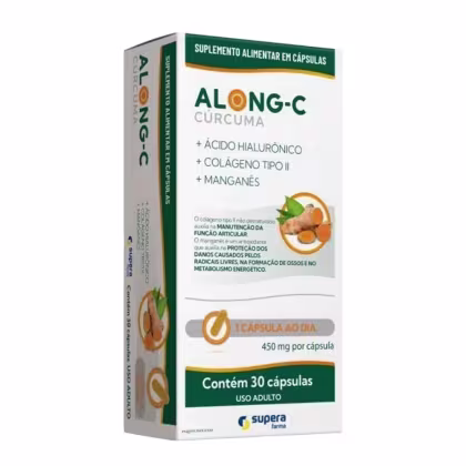 Imagem do produto Along-C Cúrcuma 30 Cápsulas