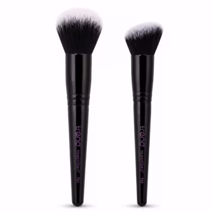 Imagem do produto Kit Pincéis Macrilan Trend: Pó e Blush