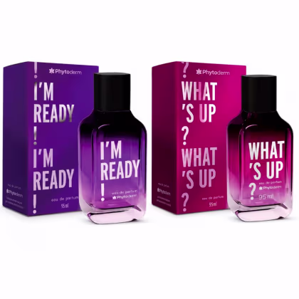 Imagem do produto Kit Phytoderm Parfum: What's Up e I'm Ready 95ml