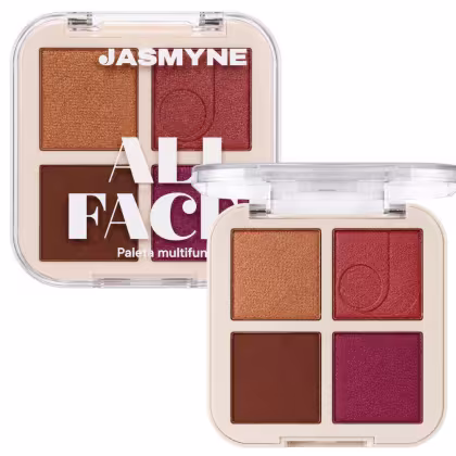 Imagem do produto Paleta Multifuncional Jasmyne All Face Blush, Iluminador e Contorno C Ref.: J0156