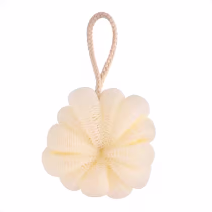 Imagem do produto Esponja De Banho Proart Flower Nylon Branca Edb01bb