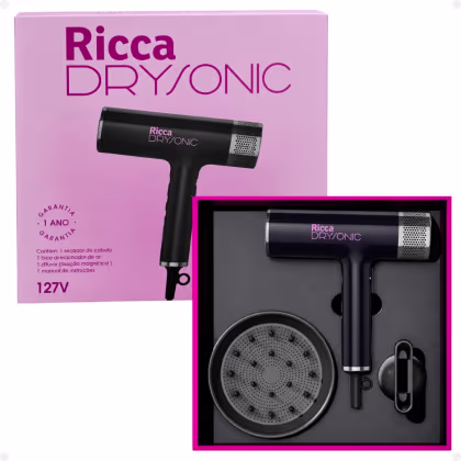 Imagem do produto Secador Ricca Drysonic 1700W 127V