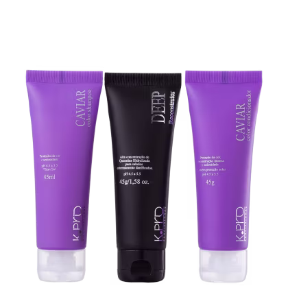 Imagem do produto Kit K.Pro Ritual de Caviar Nutrição e Equilíbrio Miniatura (3 Produtos)