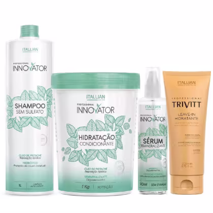 Imagem do produto Tratamento Capilar Pós-Química Innovator Itallian – Hidratação, Nutrição e Proteção