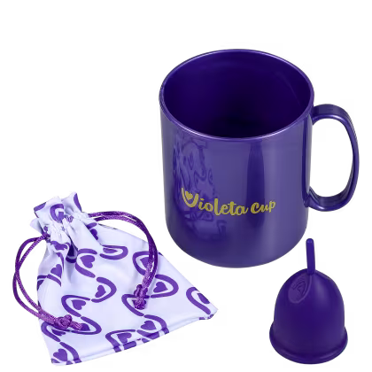 Imagem do produto Kit Violeta Cup Tipo B Violeta (2 Produtos)