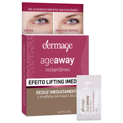 Imagem do produto Dermage Age Away Instantâneo - Gel Redutor de Linhas 4x0,3g