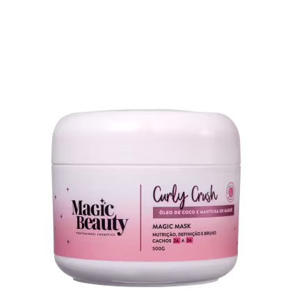 Imagem do produto Magic Beauty Curly Crush 2A a 3A - Máscara de Nutrição 500g