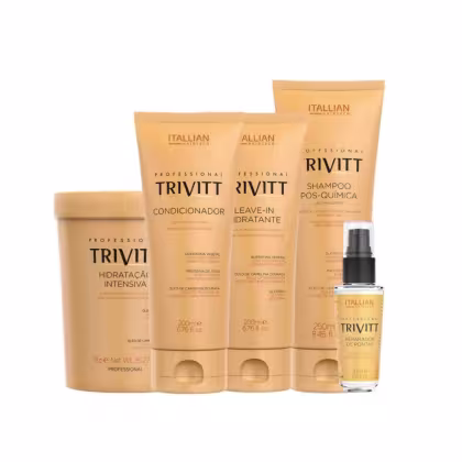 Imagem do produto Trivitt Kit Home Care Manutenção Capilar Pós Progressiva + Hidratação Intensiva (5 Produtos)