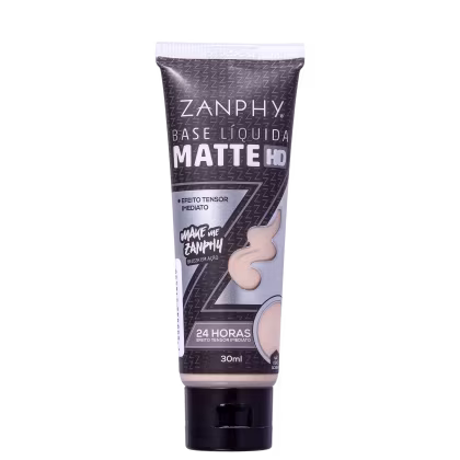 Imagem do produto Zanphy Matte HD 00 Claríssima - Base Líquida 30ml