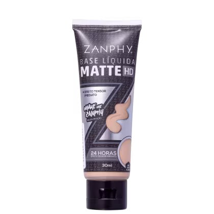 Imagem do produto Zanphy Matte HD 0.1 Translúcida - Base Líquida 30ml