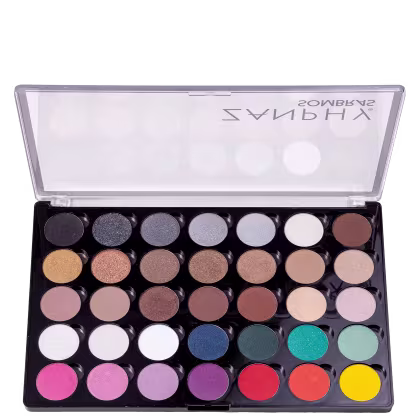 Imagem do produto Zanphy 35 Cores - Paleta de Sombras 30g