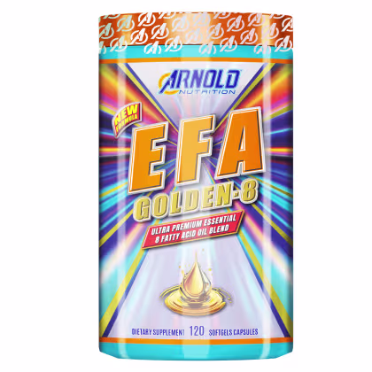 Imagem do produto EFA Golden-8 Arnold Nutrition 120 Softgels Sabor:Sem sabor