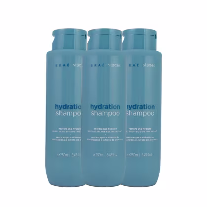 Imagem do produto Braé Stages Hydration Kit 3 Shampoo 250ml