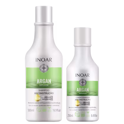 Imagem do produto Kit Inoar Argan Infusion Reconstrução (2 Produtos)