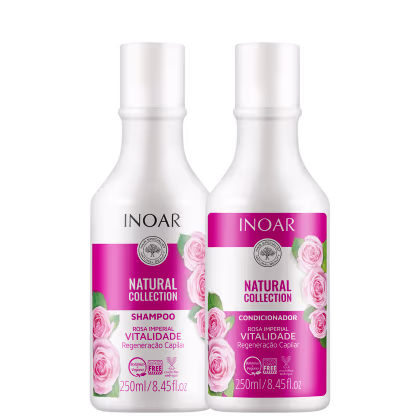 Imagem do produto Kit Inoar Natural Collection Rosa Imperial Duo (2 Produtos)