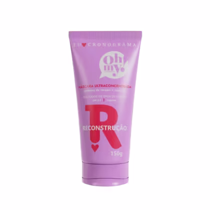 Imagem do produto MASCARA RECONSTRUCAO OH MY Q4 EU AMO CRONOGRAMA 150GR - HASKELL