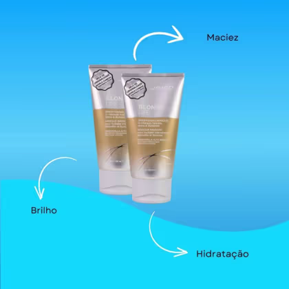 Imagem do produto Joico Blonde Life Smart Release Kit 2 Máscara Capilar 150ml