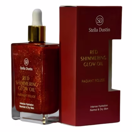 Imagem do produto Óleo Corporal Stella Dustin Red Shimmering Radiant Rouge 100ml